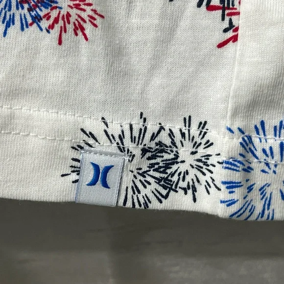 Hurley Fireworks White Tee - Picture 4 of 8